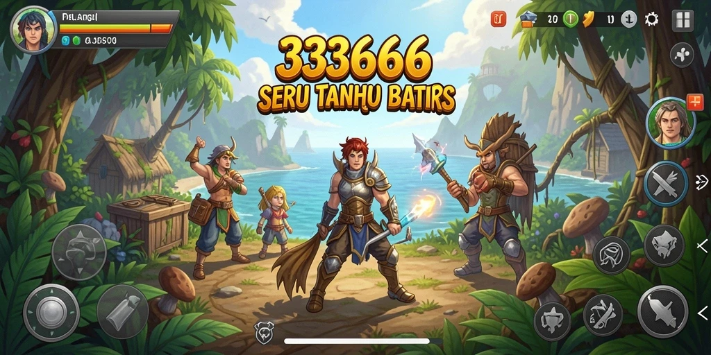 Screenshot gameplay <strong>333666</strong> menunjukkan aksi seru dalam petualangan.