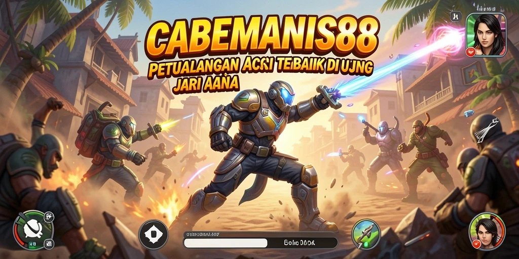 Tangkapan layar menampilkan aksi mendebarkan dalam CABEMANIS88.